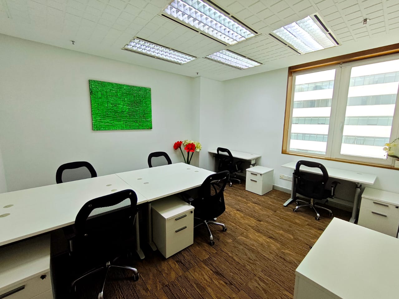 Bright private office suite