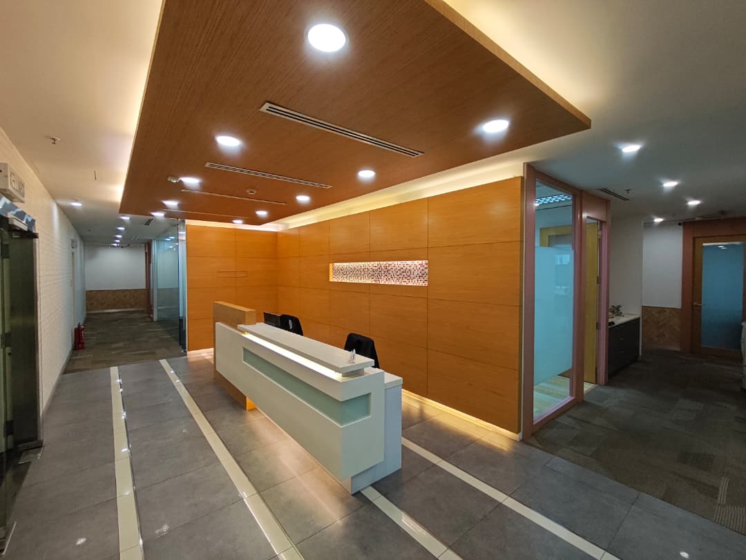 Welcome reception area